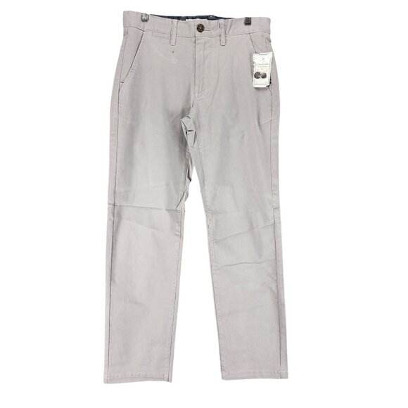 Flag & Anthem Pants Mens 28x30 Gray Stretch Mid Rise Nashville Straight *NWT*